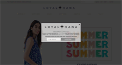Desktop Screenshot of loyalhana.com